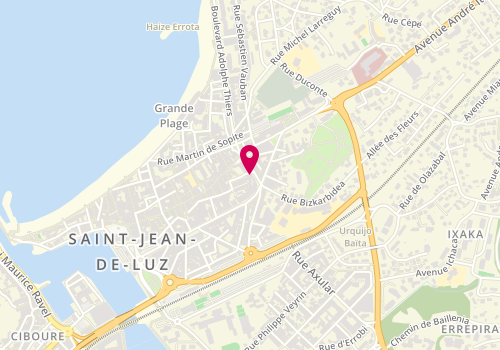 Plan de Esthetic Center, Hernani
9 Boulevard Thiers, 64500 Saint-Jean-de-Luz