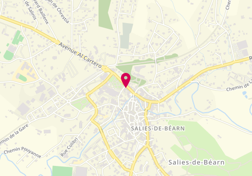 Plan de Belle du Sel, 14 Rue Bains, 64270 Salies-de-Béarn