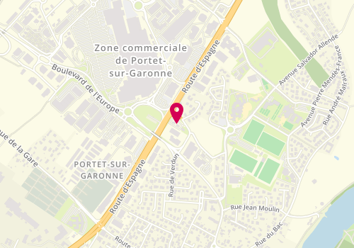 Plan de Esthétic Center, 7 Allée des Sports, 31120 Portet-sur-Garonne