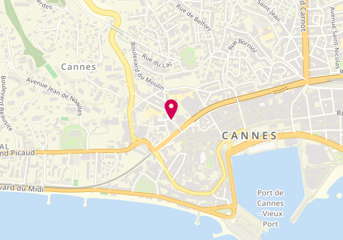 Plan de Institut Beaute Celine, Les Mandariniers B 0 22 Rue Suisses, 06400 Cannes
