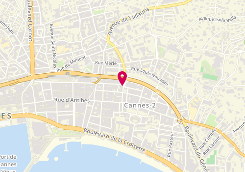 Plan de Body Minute, 17 Boulevard de la République, 06400 Cannes