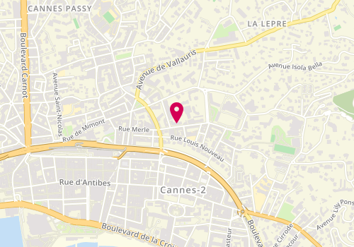 Plan de Mali Thai Institut, 5 Boulevard Montfleury, 06400 Cannes
