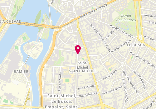 Plan de L'Institut du Parc, 108 Rue Achille Viadieu, 31400 Toulouse
