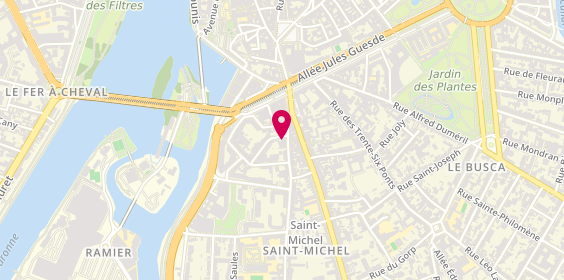 Plan de AromDee Thaï massage, 113 Rue Achille Viadieu, 31400 Toulouse