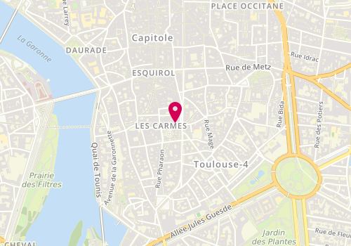 Plan de Levola - Soins du visage - Massages - Toulouse, 27 Rue du Languedoc, 31000 Toulouse