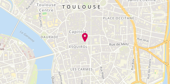 Plan de Body'minute-Nail'minute, 2 impasse Saint-Géraud, 31000 Toulouse