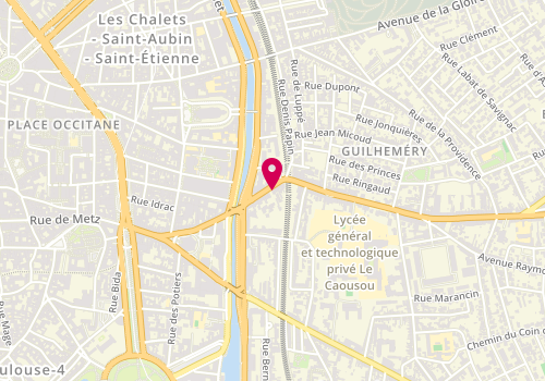 Plan de EavenBeauty, 30 Rue du Pont Guilheméry, 31500 Toulouse