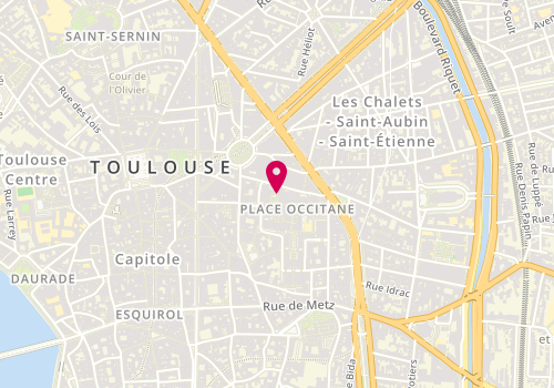 Plan de Philippe Esthétique, 14 Bis Rue Maurice Fonvieille, 31400 Toulouse