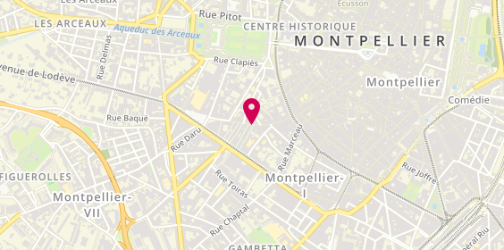 Plan de Anne Ponnelle Esthetique, 4 Rue du Général Maureilhan, 34000 Montpellier