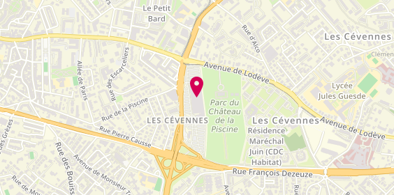 Plan de Body'minute, Centre Commercial Géant Casino Celleneuve Tram 3 Arrêt "Tonnelles
129 Bis avenue de Lodeve, 34070 Montpellier