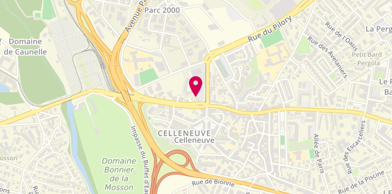 Plan de PEYRARD Christelle, 66 Route de Lodève, 34080 Montpellier