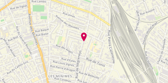 Plan de Aigue-Marine, 100 Rue de Negreneys, 31200 Toulouse
