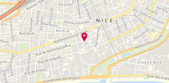 Plan de 15 Institut, 15 Rue du Maréchal Joffre, 06000 Nice