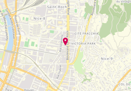 Plan de Estelle Institut, 17 Boulevard Saint-Roch, 06300 Nice