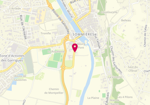 Plan de A Corps Parfait, 25 Route de Montpellier, 30250 Sommières