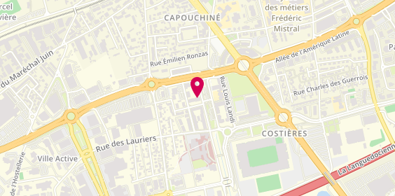 Plan de Cbeauty, 115 Rue Aimé Grumbach, 30900 Nîmes