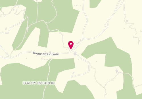 Plan de Affleure d'o, 2925 Route des 2 Eaux, 26400 Eygluy-Escoulin