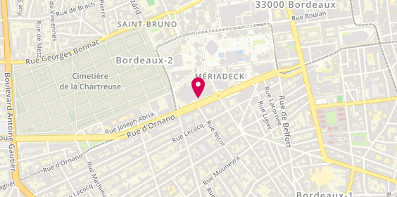 Plan de Body Minute, Rue du Chateau D&#039;Eau Centre Commercial Mériadeck, 33000 Bordeaux