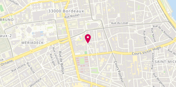 Plan de Bulle 2 Beauté, 26 Rue du Maréchal Joffre, 33000 Bordeaux