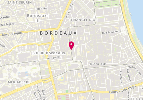 Plan de Le 36 Bis, 36 Bis Rue Vital Carles, 33000 Bordeaux