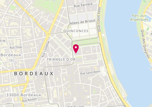 Plan de Euphoria - Centre ésthétique & bien-être, 37 Rue Esprit des Lois, 33000 Bordeaux