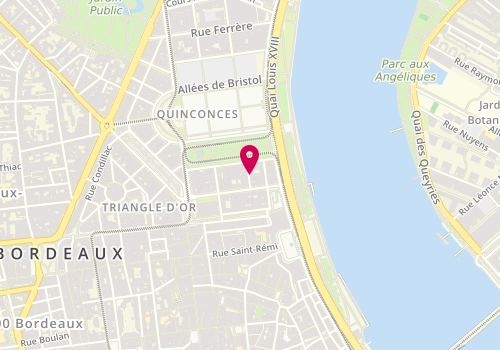 Plan de Estheclinic, 6 Rue Charles Lamoureux, 33000 Bordeaux