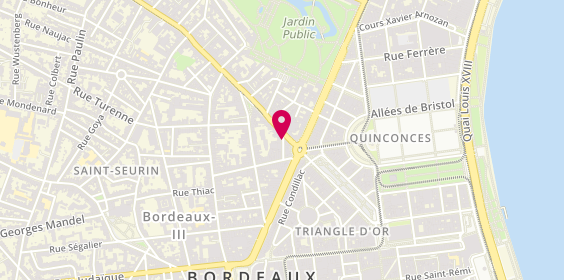 Plan de Angeline Guillou, 11 Bis Rue Lhote, 33000 Bordeaux