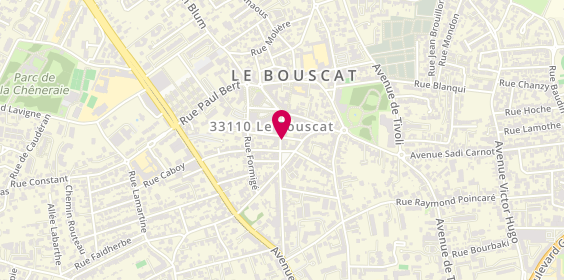 Plan de Essentiel -institut de beauté- le Bouscat, 20 Bis Rue Emile Zola, 33110 Le Bouscat
