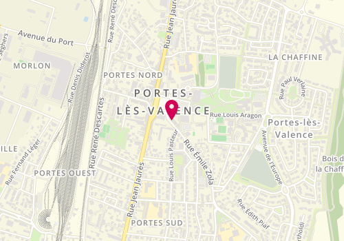 Plan de Lauriane Institut, le Millenium
1 Rue Emile Zola, 26800 Portes-lès-Valence