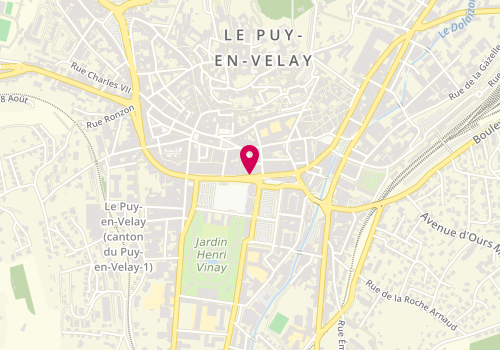 Plan de France Beauté Institut, 37 place du Breuil, 43000 Le Puy-en-Velay