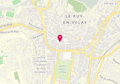 Plan de Marionnaud - Parfumerie & Institut, 1 place du Plot, 43000 Le Puy-en-Velay