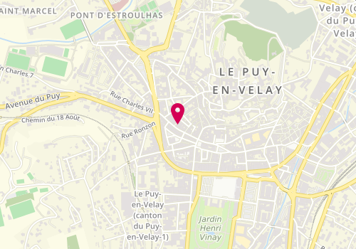 Plan de Beauty Avenue, 4 Rue du Consulat, 43000 Le Puy-en-Velay