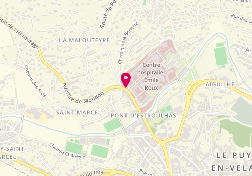 Plan de BENAFLA Marie Katia, 12 Boulevard Dr André Chantemesse, 43000 Le Puy-en-Velay