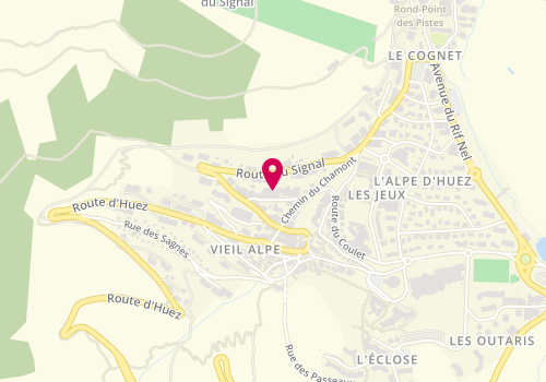 Plan de C-l'Institut, Route du Siou Coulet, 38750 Huez