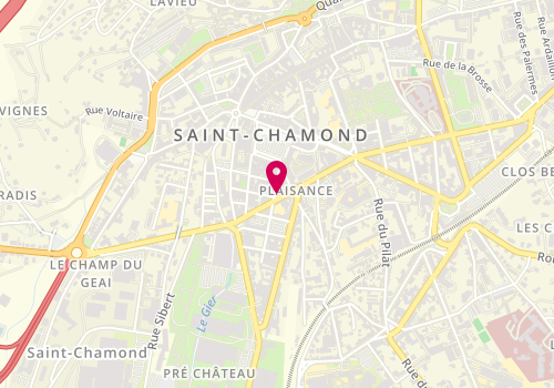 Plan de Guinot, 22 Rue Gambetta, 42400 Saint-Chamond