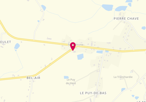 Plan de BRACHET MARIE PASCALE, Route de Jumilhac la Gabie Bois Brujoux, 87500 Saint-Yrieix-la-Perche