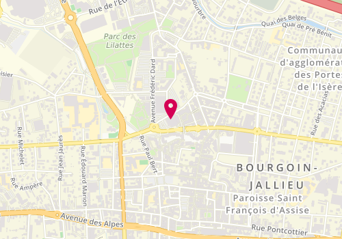 Plan de ANNESOBEAUTYGLOW, le Plein Centre
6 Boulevard Saint-Michel, 38300 Bourgoin-Jallieu