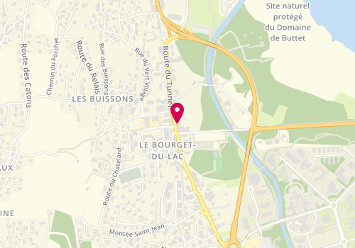 Plan de Institut Aroma Beauté, 71 Route de Chambéry, 73370 Le Bourget-du-Lac