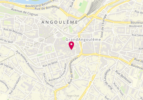 Plan de April, 31 Rue Hergé, 16000 Angoulême