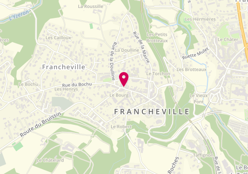 Plan de Institut Guinot, 86 Grande Rue, 69340 Francheville