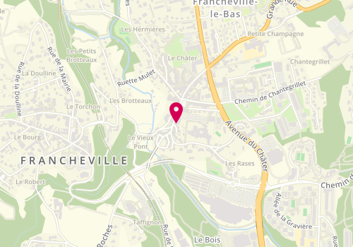 Plan de L'Institut de Clémentine, 39 Bis Grande Rue, 69340 Francheville