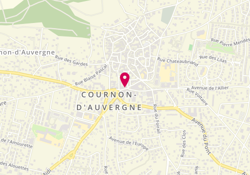 Plan de Atelier de Lily, 3 Bis Rue du Commerce, 63800 Cournon-d'Auvergne