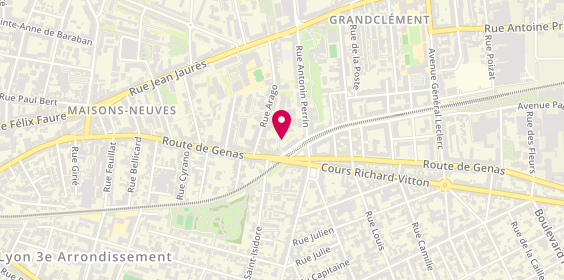 Plan de Duchampt Sébastien, 103 Route Genas, 69100 Villeurbanne