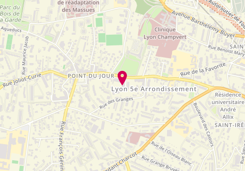 Plan de Bulle d'Elle, 59 Ter Avenue du Point du Jour allée Emmanuel Gounot, 69005 Lyon