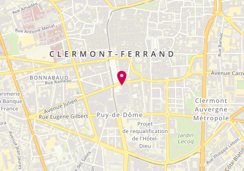 Plan de Nocibé, Centre Commercial Centre
18 Rue d'Allagnat, 63000 Clermont-Ferrand