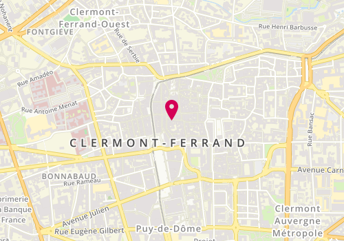 Plan de Aime Toi, 37 Rue des Chaussetiers, 63000 Clermont-Ferrand