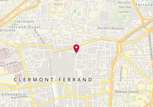 Plan de Body'minute, 7 Rue Saint-Hérem, 63000 Clermont-Ferrand