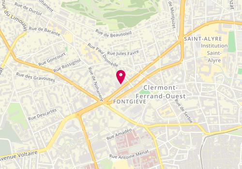Plan de FIEVET Patrick, Résidences Les Sorbiers
130 Boulevard Lavoisier, 63000 Clermont-Ferrand