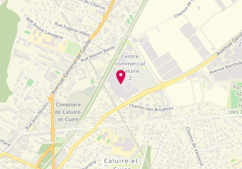 Plan de Yves Rocher, 10 chemin Petit, 69300 Caluire-et-Cuire