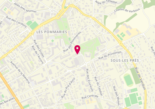 Plan de Hélianthe, 5 Rue de Vénétie, 74940 Annecy